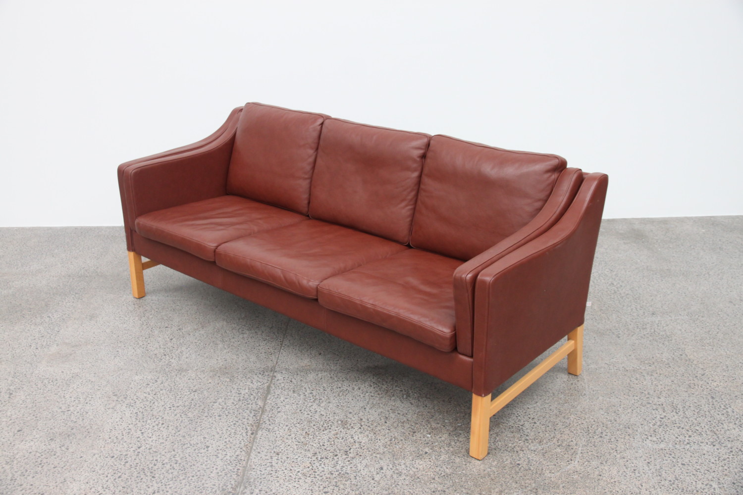 american leather three seater sofa