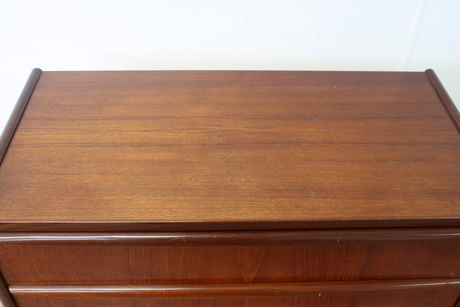 Compact Teak Chest Of Drawers