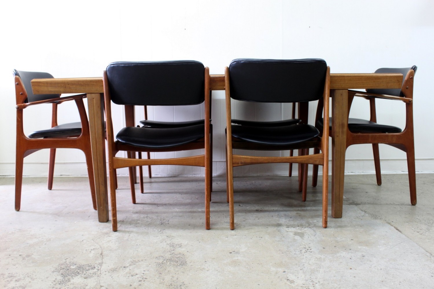 Erik Buch Dining Chairs x6