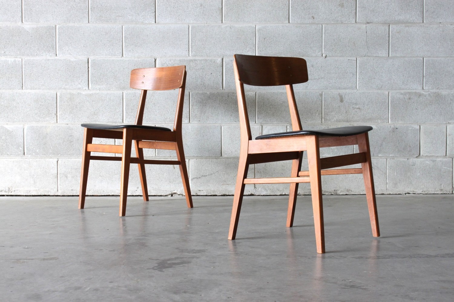 Teak Dining Chairs By Farstrup Mobelfabrik x4