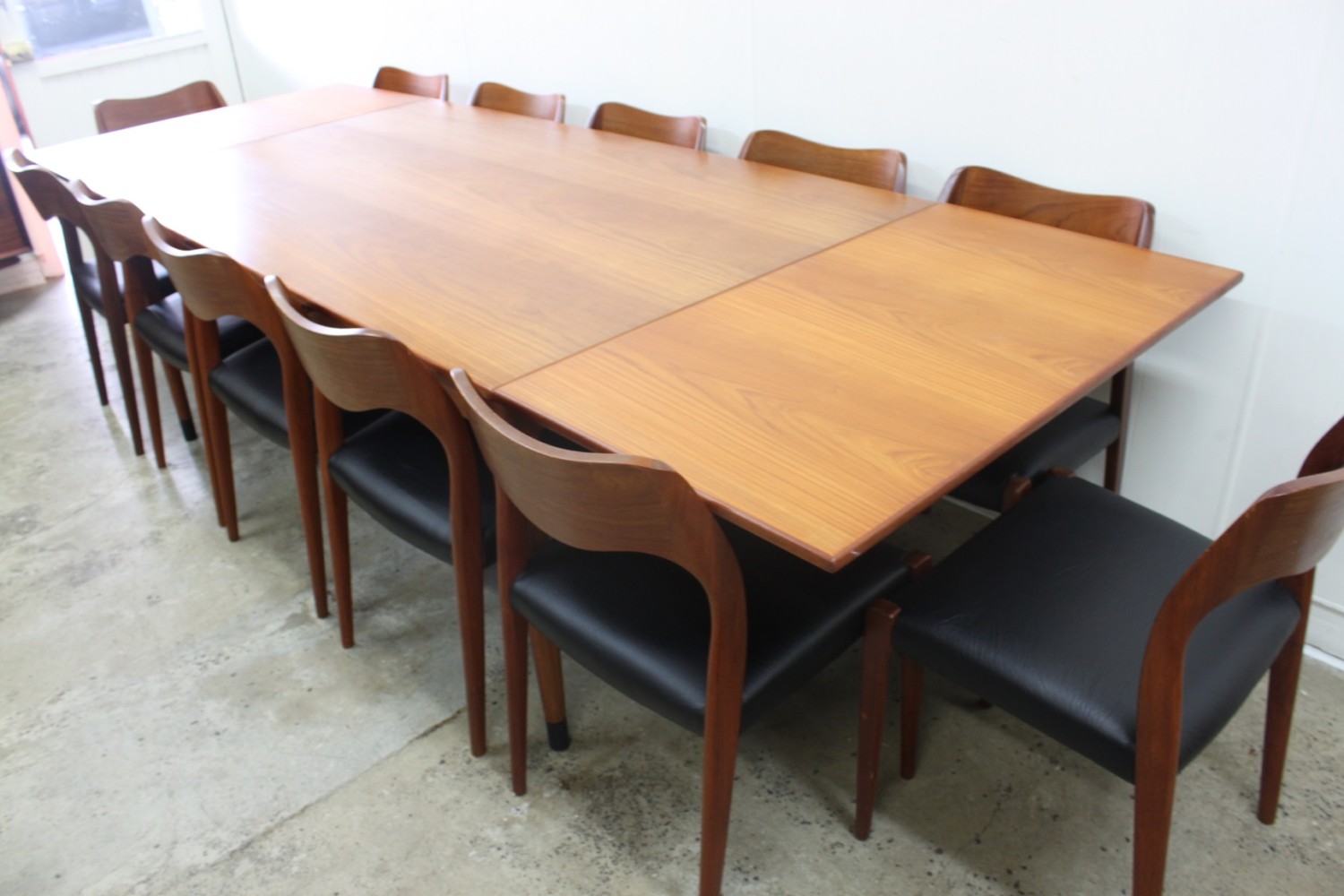 XL Mid-Century Dining Suite by Niels Moller