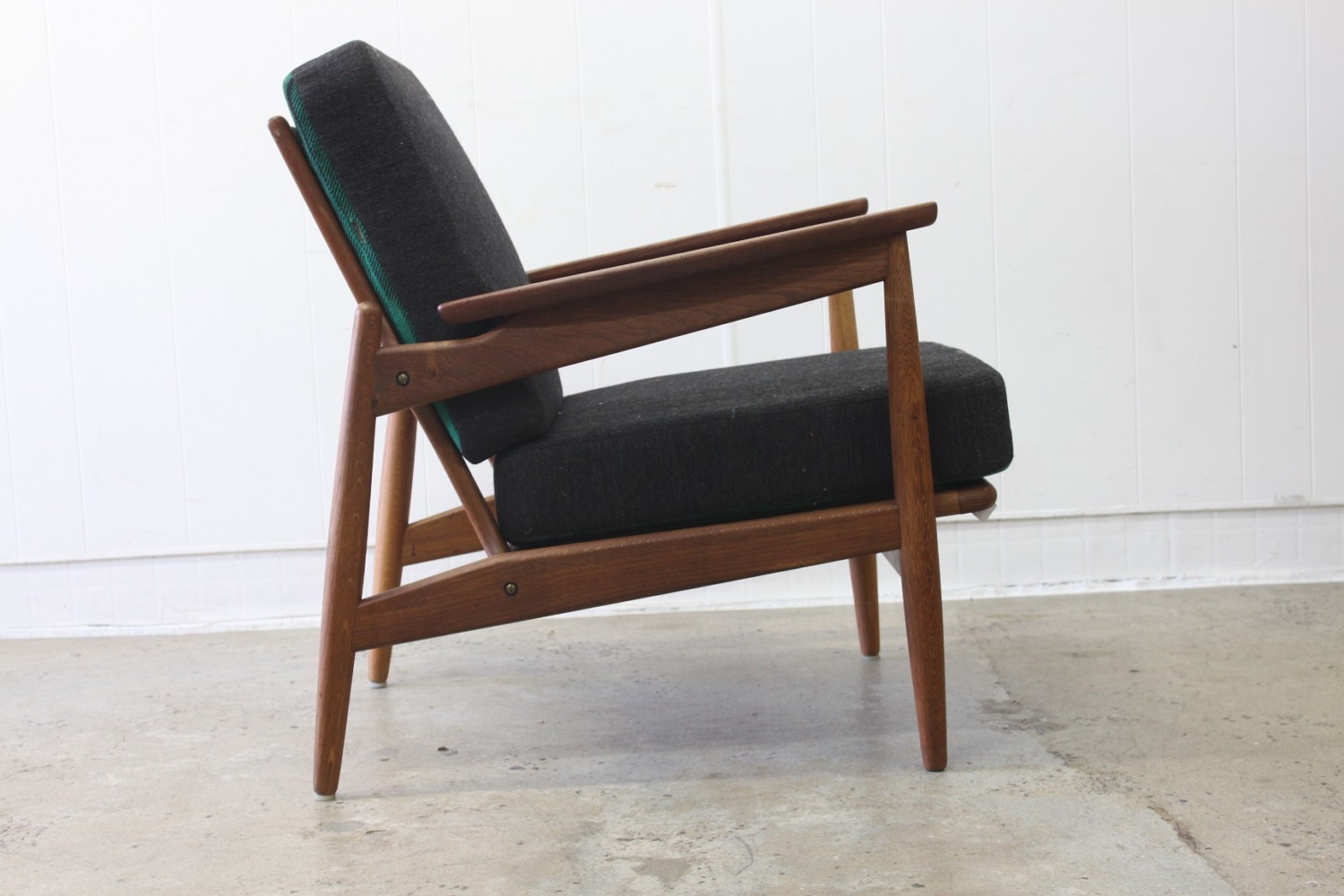 Danish Oak + Teak Arm Chairs