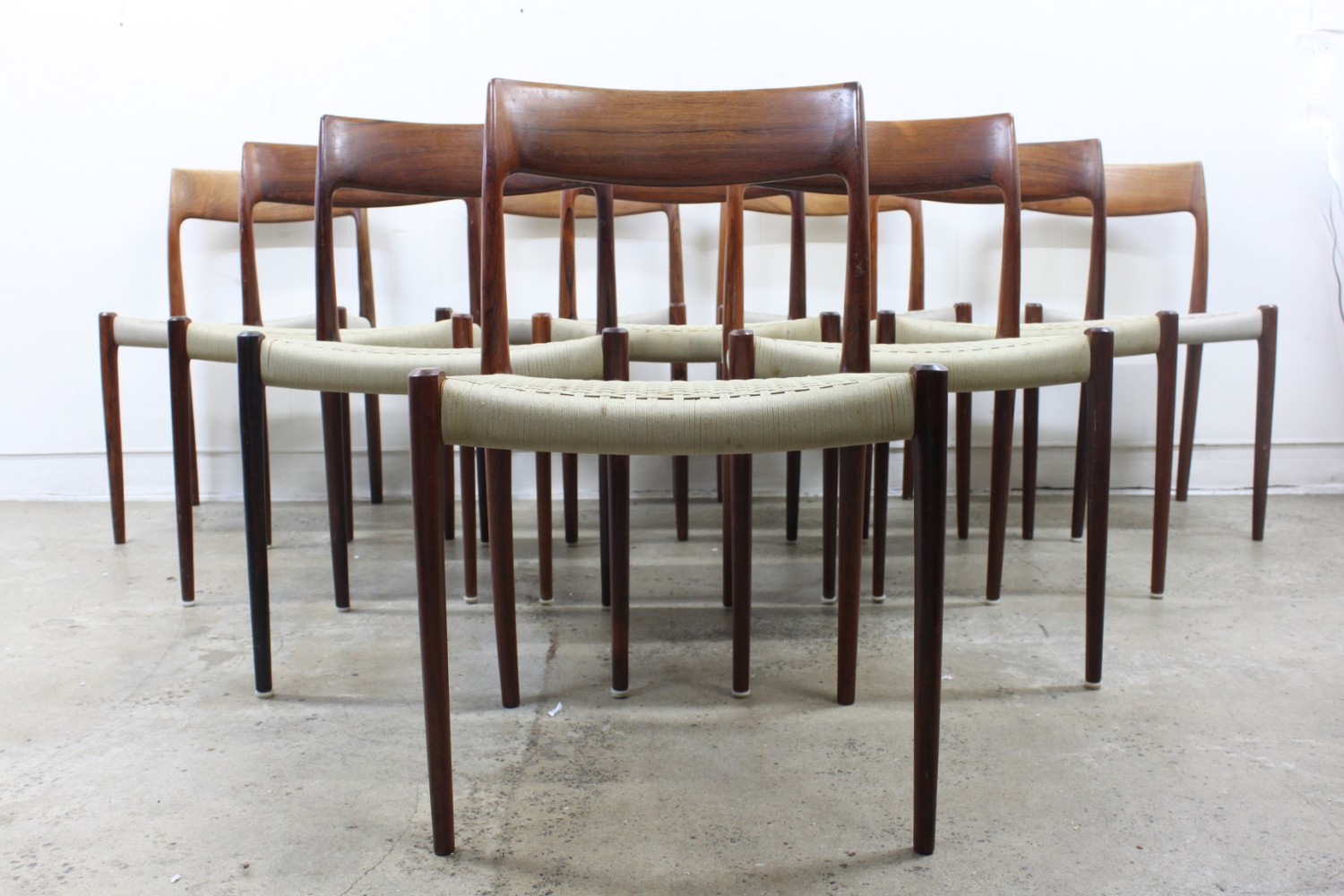 x10 Chairs by Niels Moller