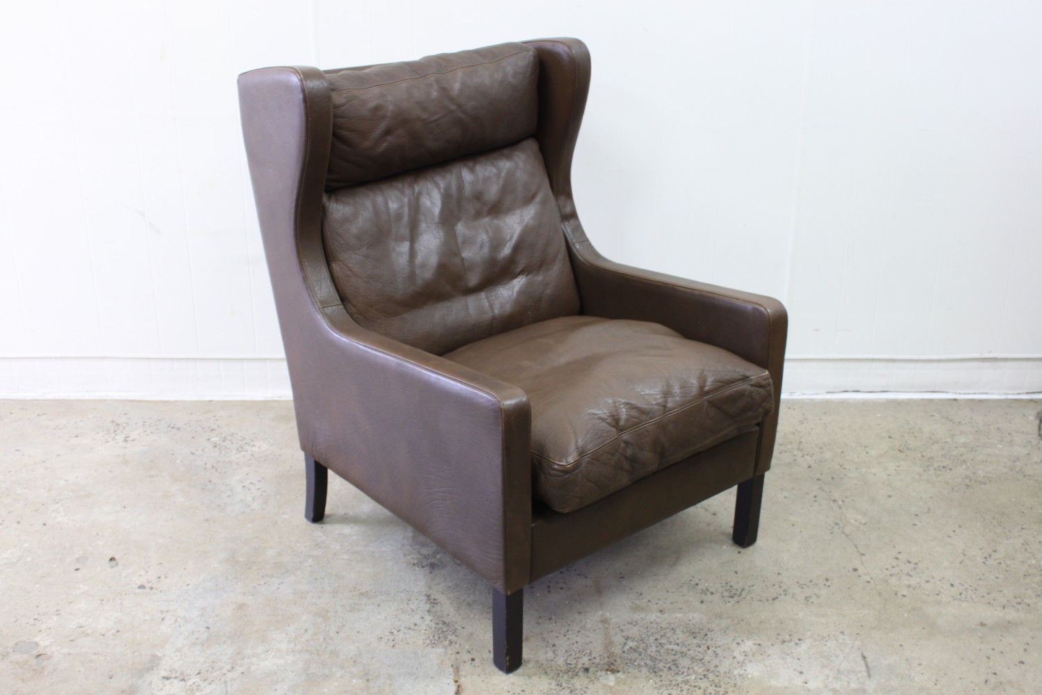 Danish Leather Armchair