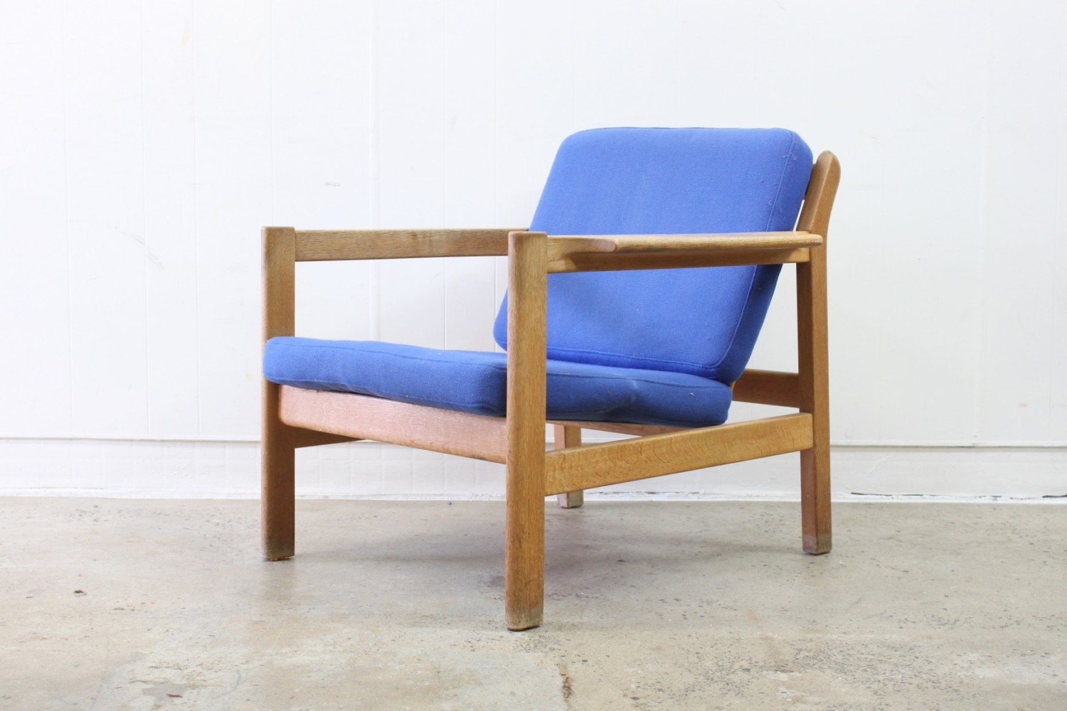 Pair of Oak Armchairs by Borge Mogensen