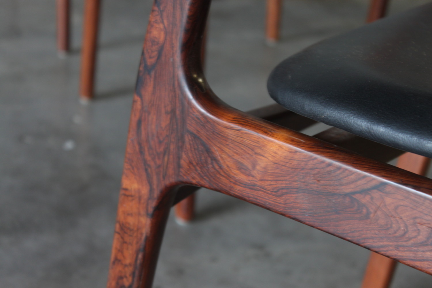 Rosewood Dining Chairs by P.E Jorgensen