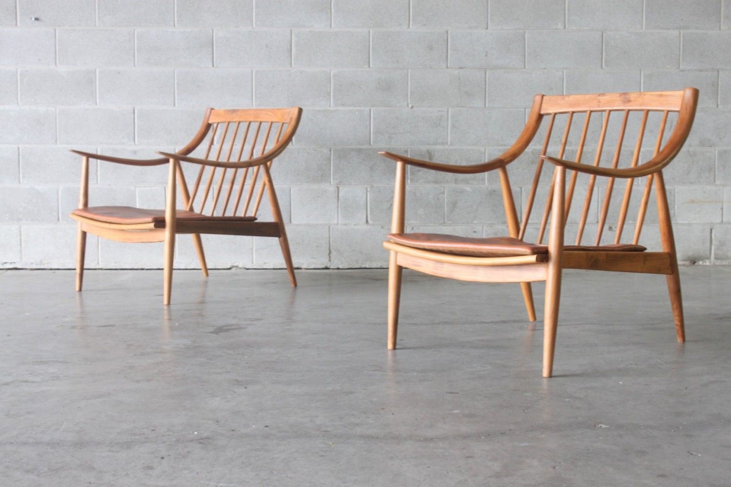 Armchairs by Peter Hvidt