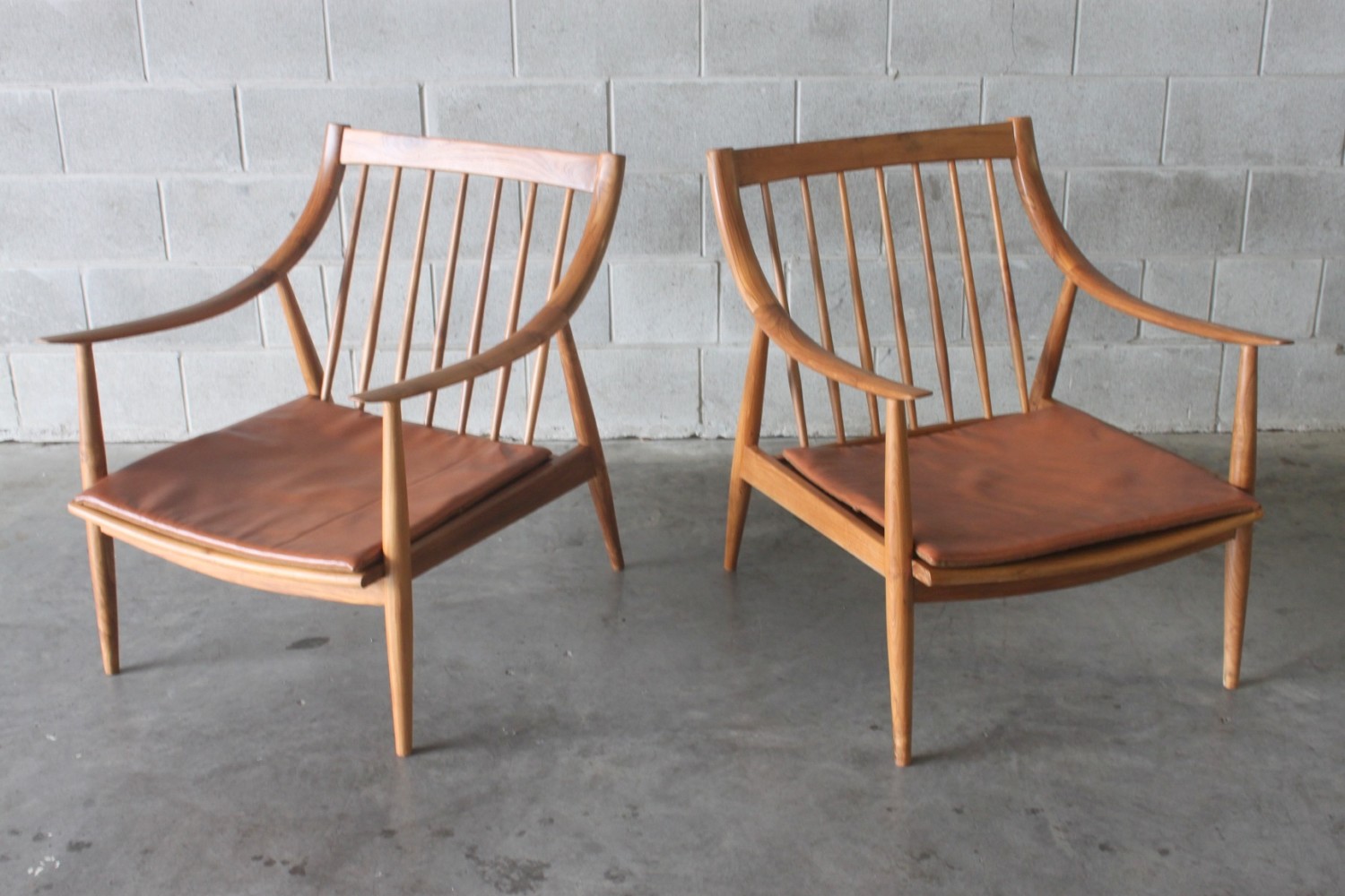 Armchairs by Peter Hvidt