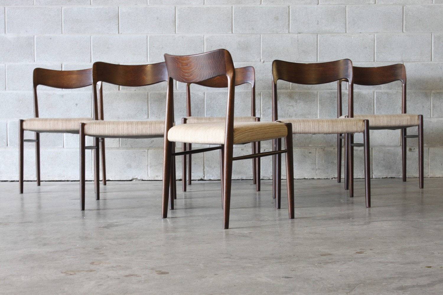 Danish Oak Dining Chairs