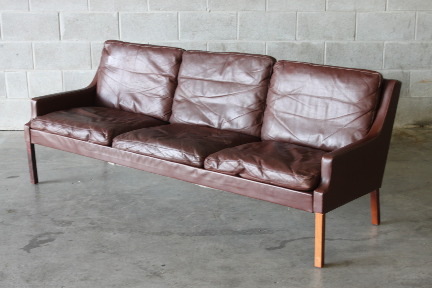 Leather Sofa by Georg Thams
