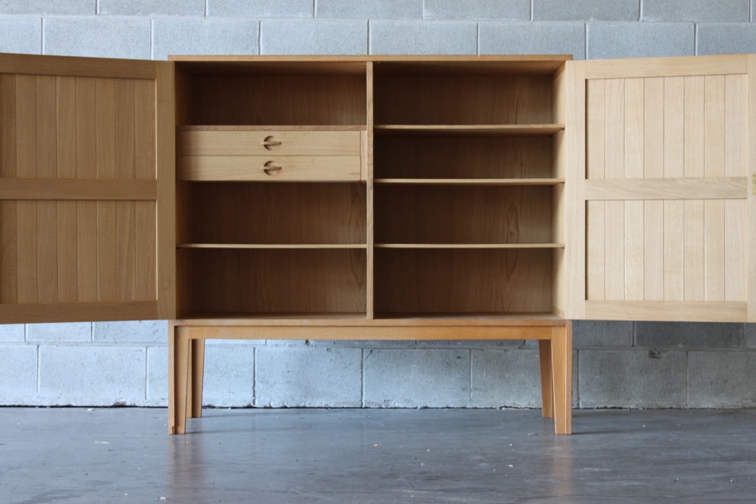 Oak Cabinet by Kurt Ostervig