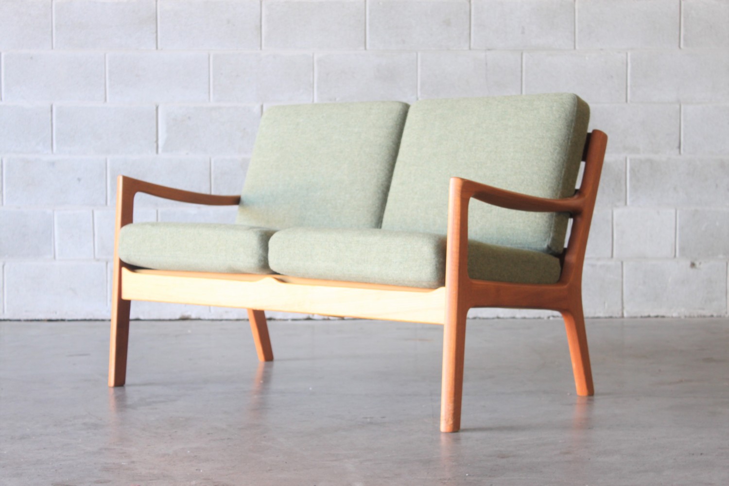 Pair of sofas by Ole Wanscher