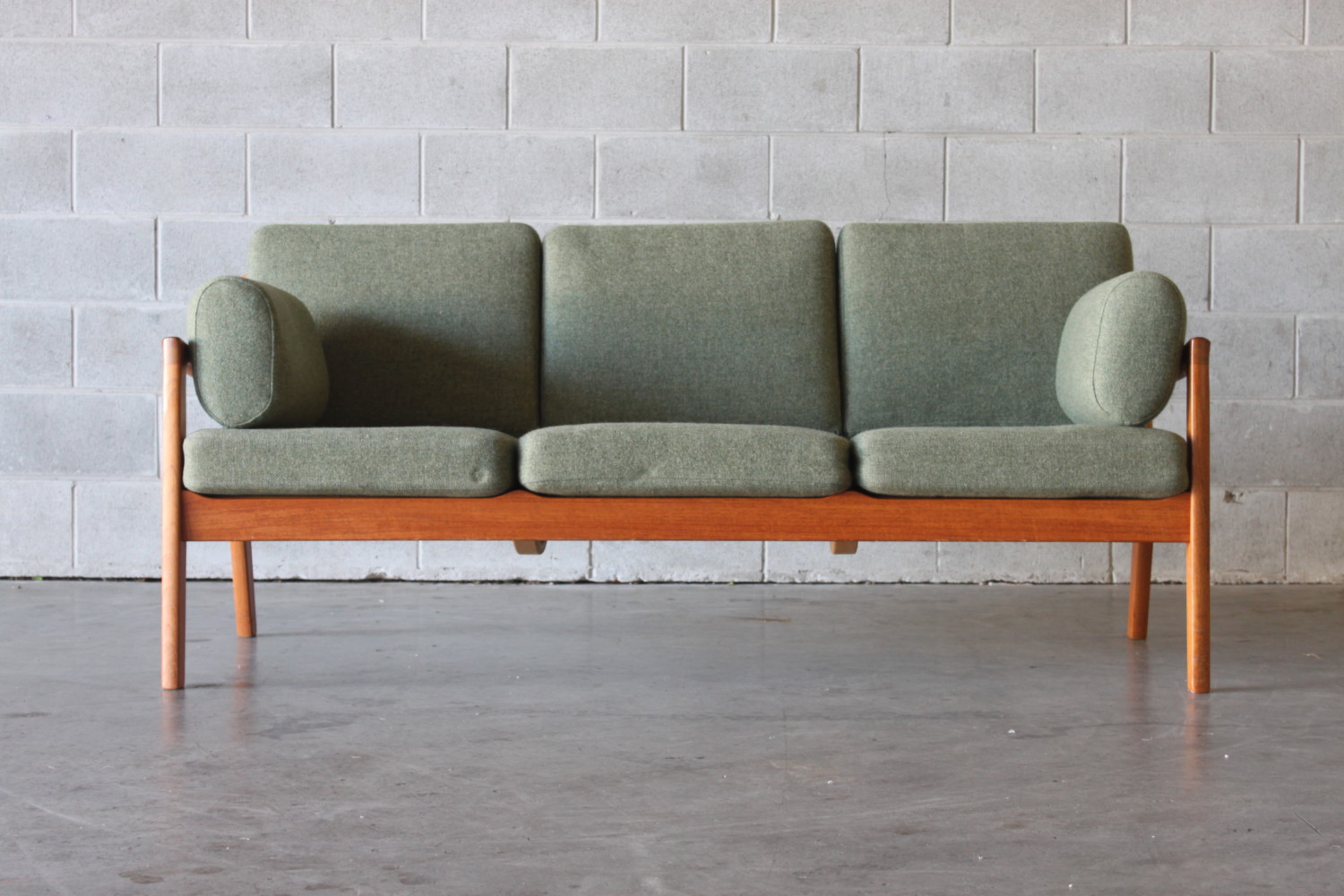 Pair of sofas by Ole Wanscher