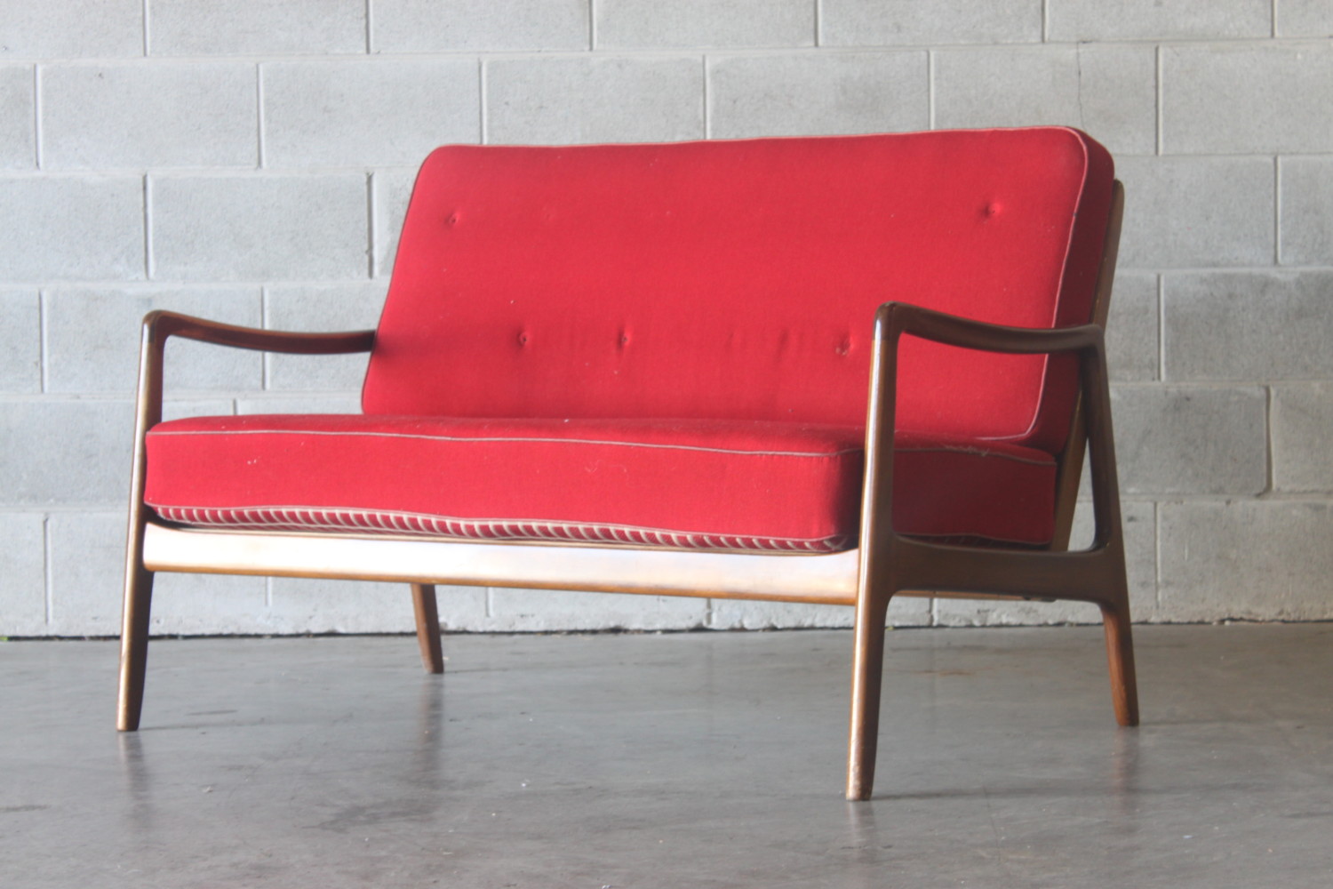 Two Seater Sofa by Ole Wanscher