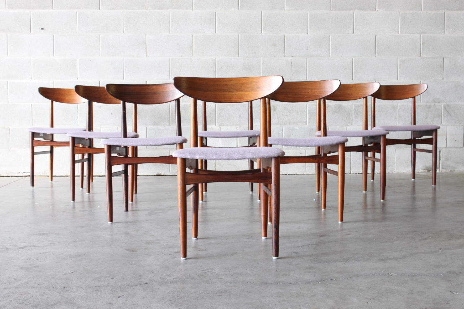 Rosewood Dining Chairs Skovby