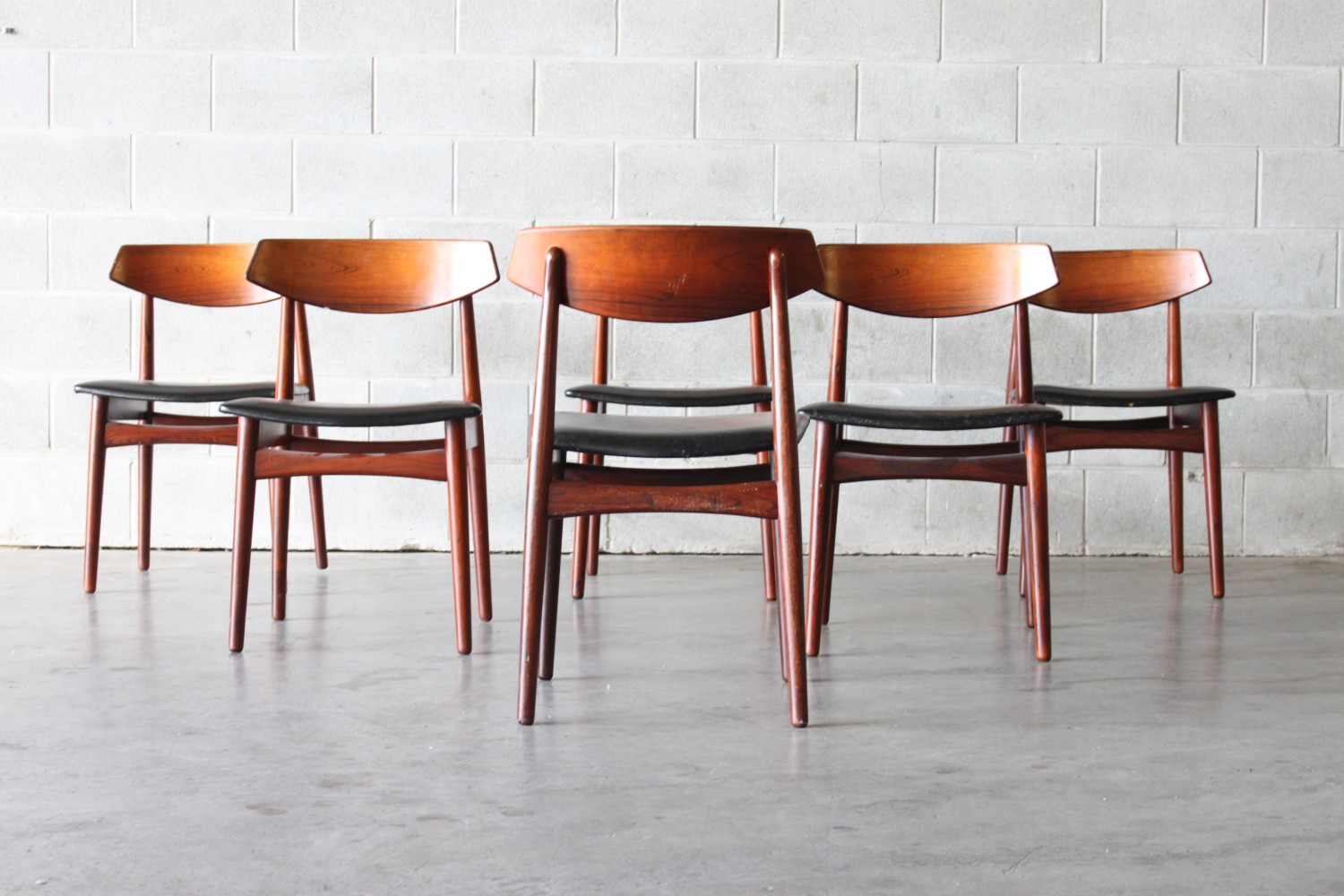 Danish Rosewood Dining Chairs