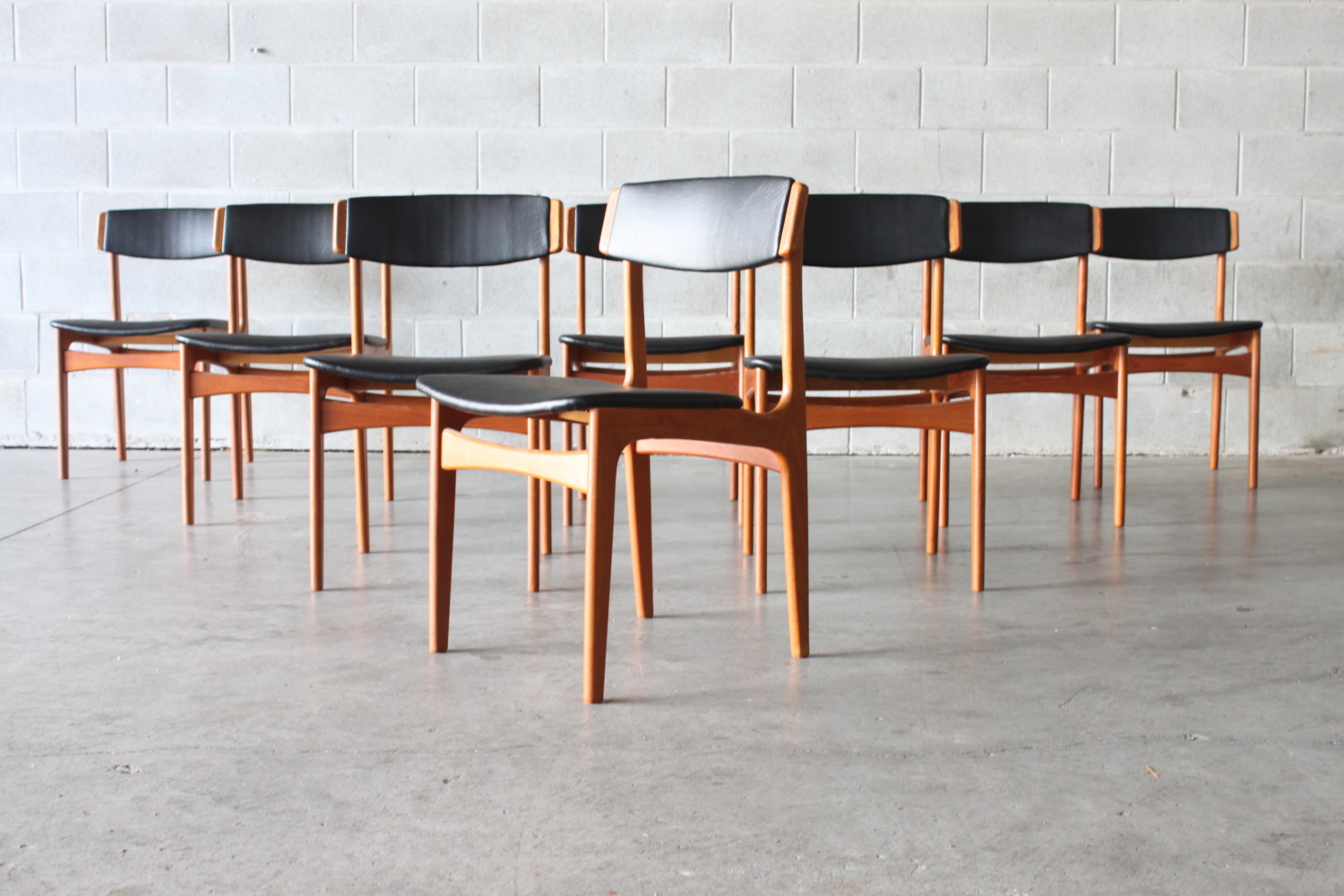 Teak Dining Chairs The Vintage Shop