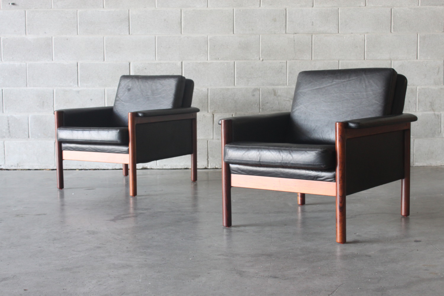 Pair of Armchairs By Kurt Ostervig