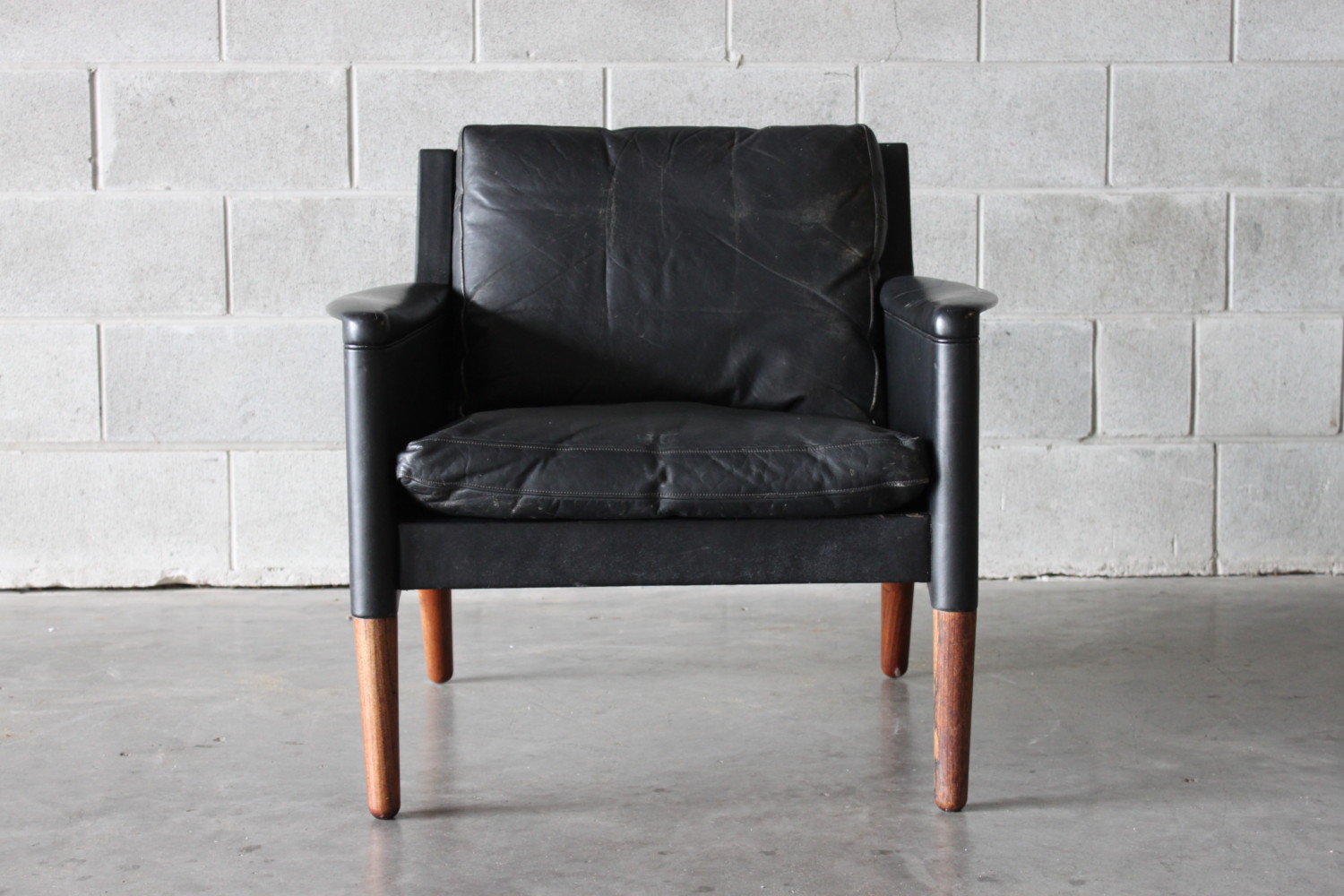 Leather Armchair by Kurt Ostervig model #55