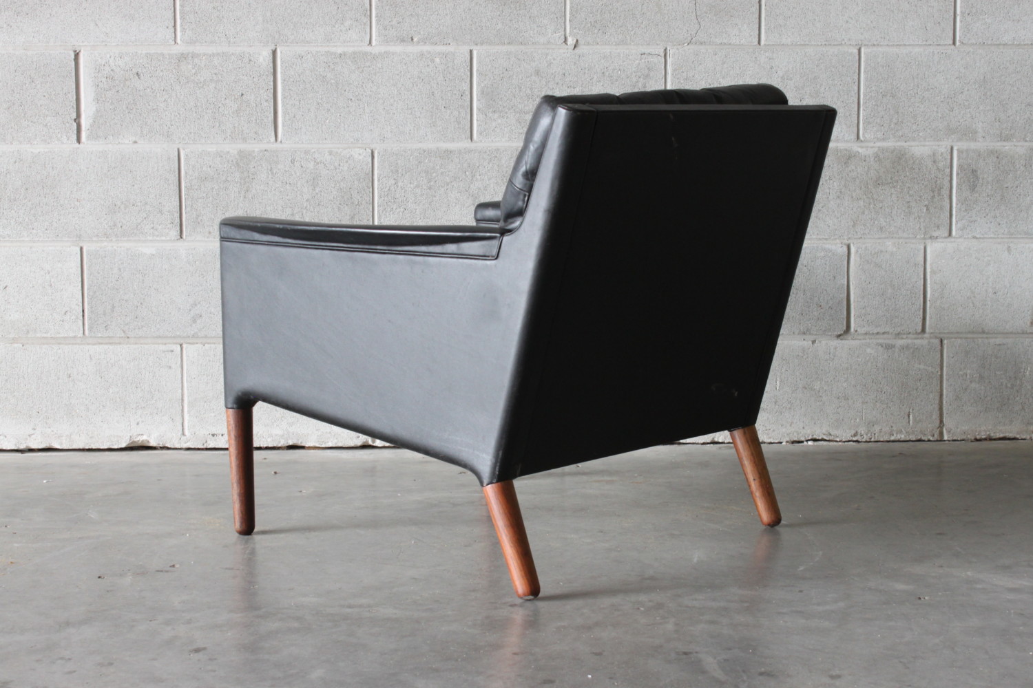Leather Armchair by Kurt Ostervig model #55