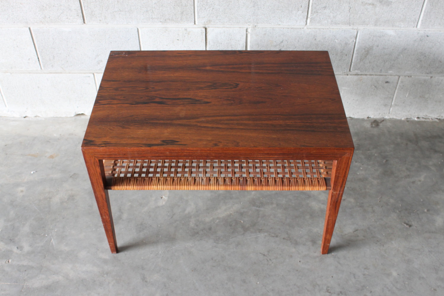 Rosewood Side Table by Severin Hansen