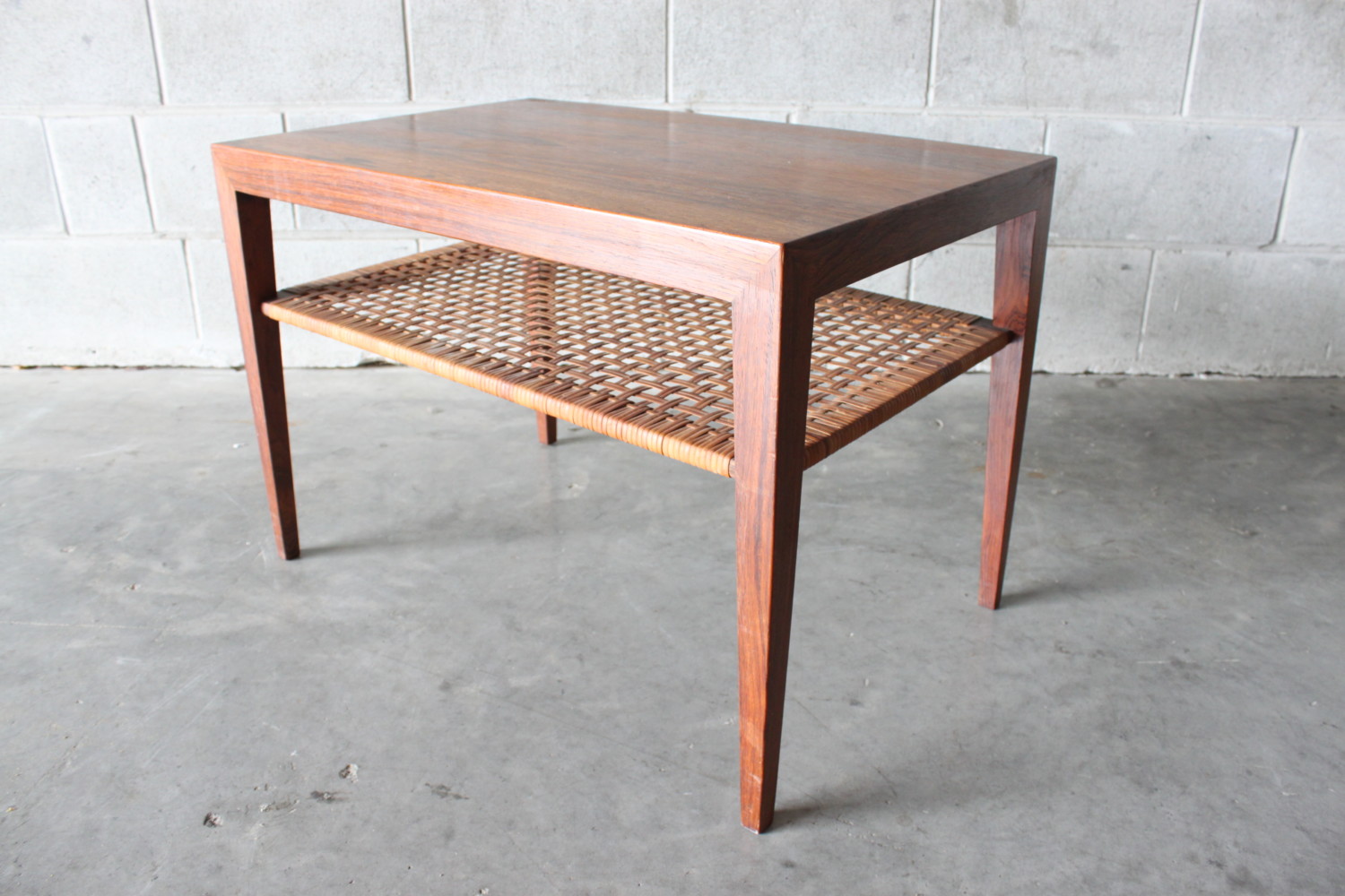 Rosewood Side Table by Severin Hansen