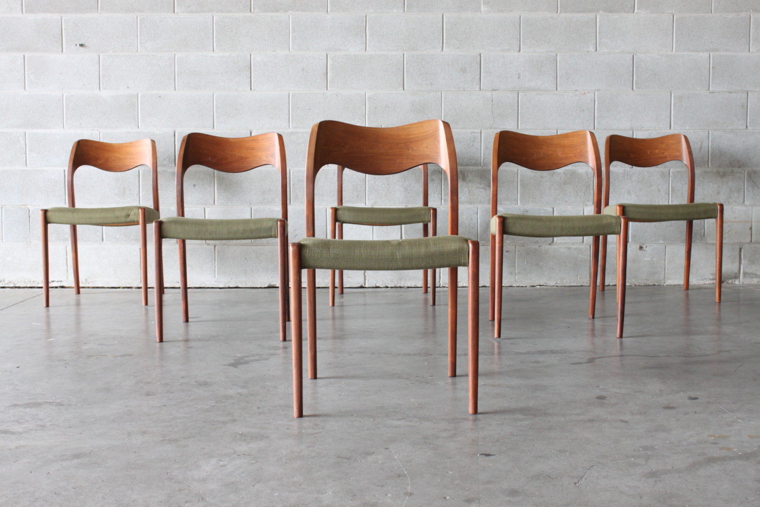 Dining Chairs by Niels Moller #71 Sold