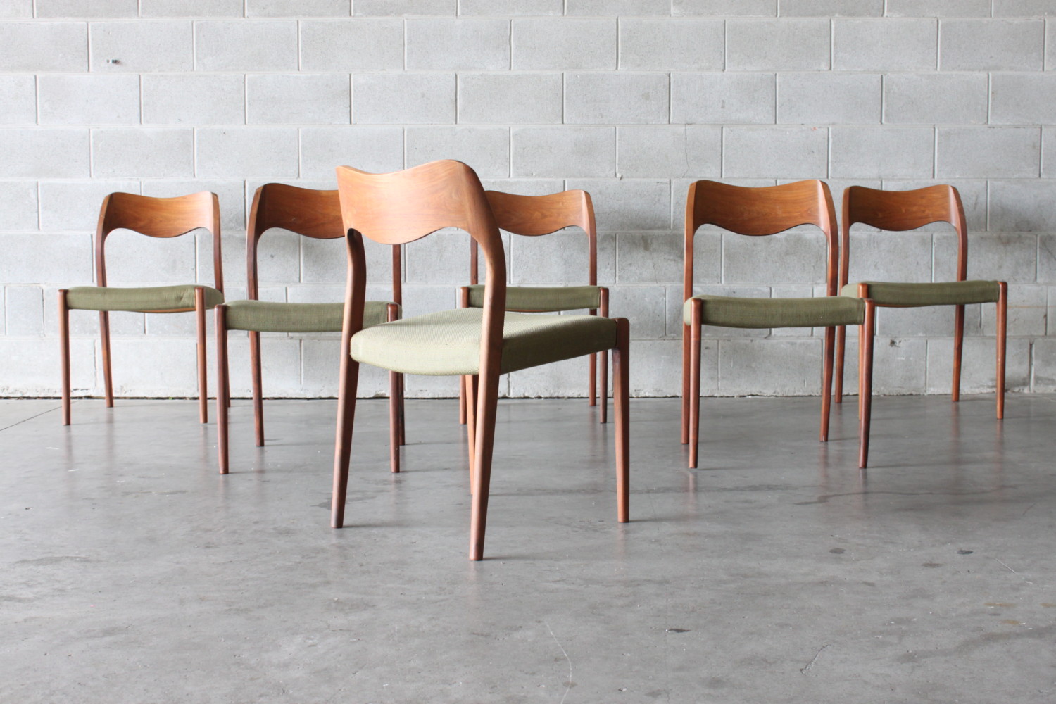 Dining Chairs by Niels Moller #71 Sold