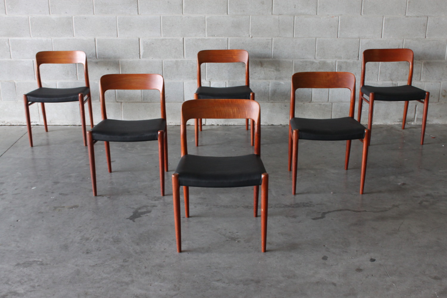 Niels Moller Dining Chairs #75