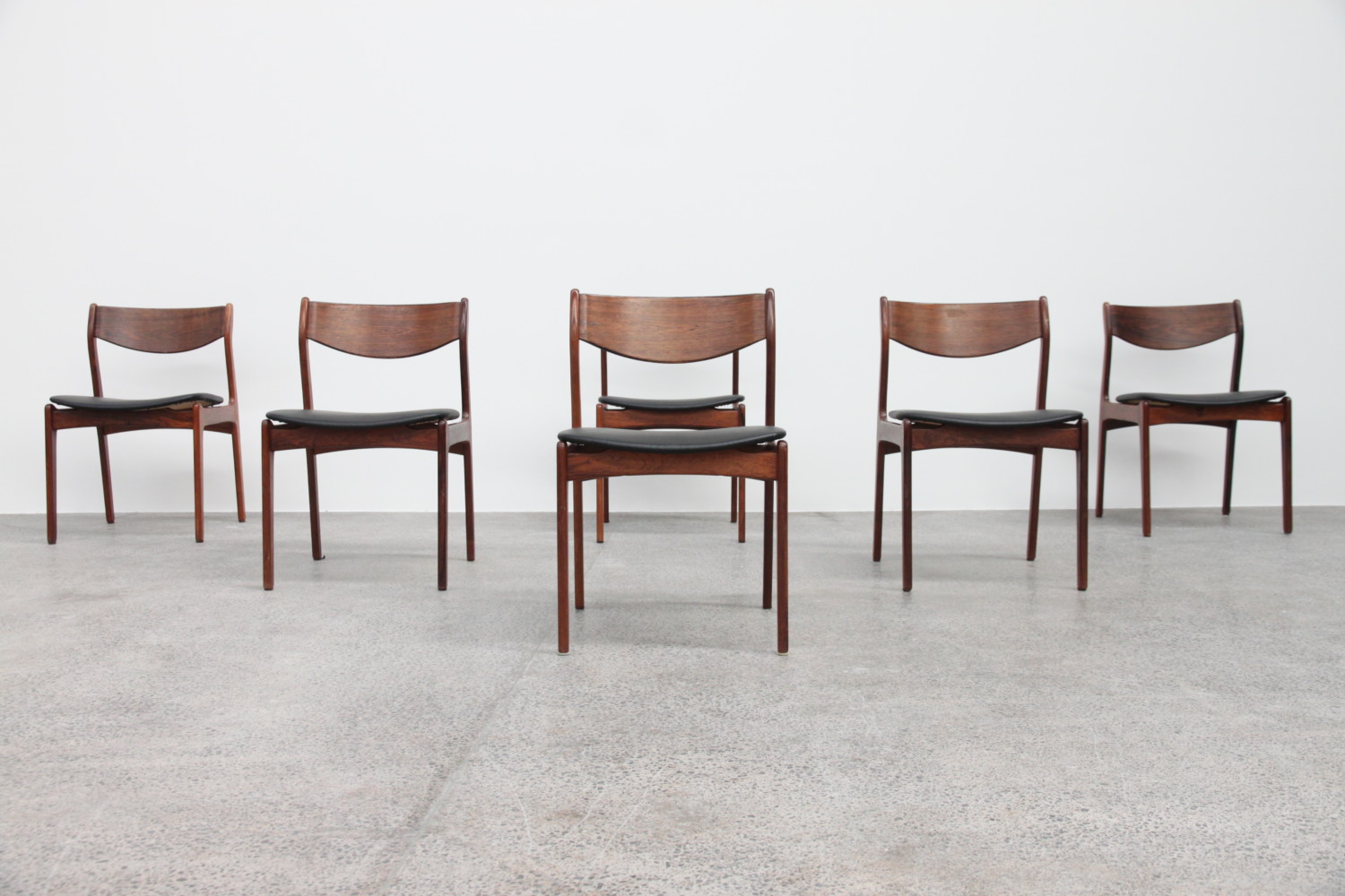 Dining chairs by P.E Jorgensen