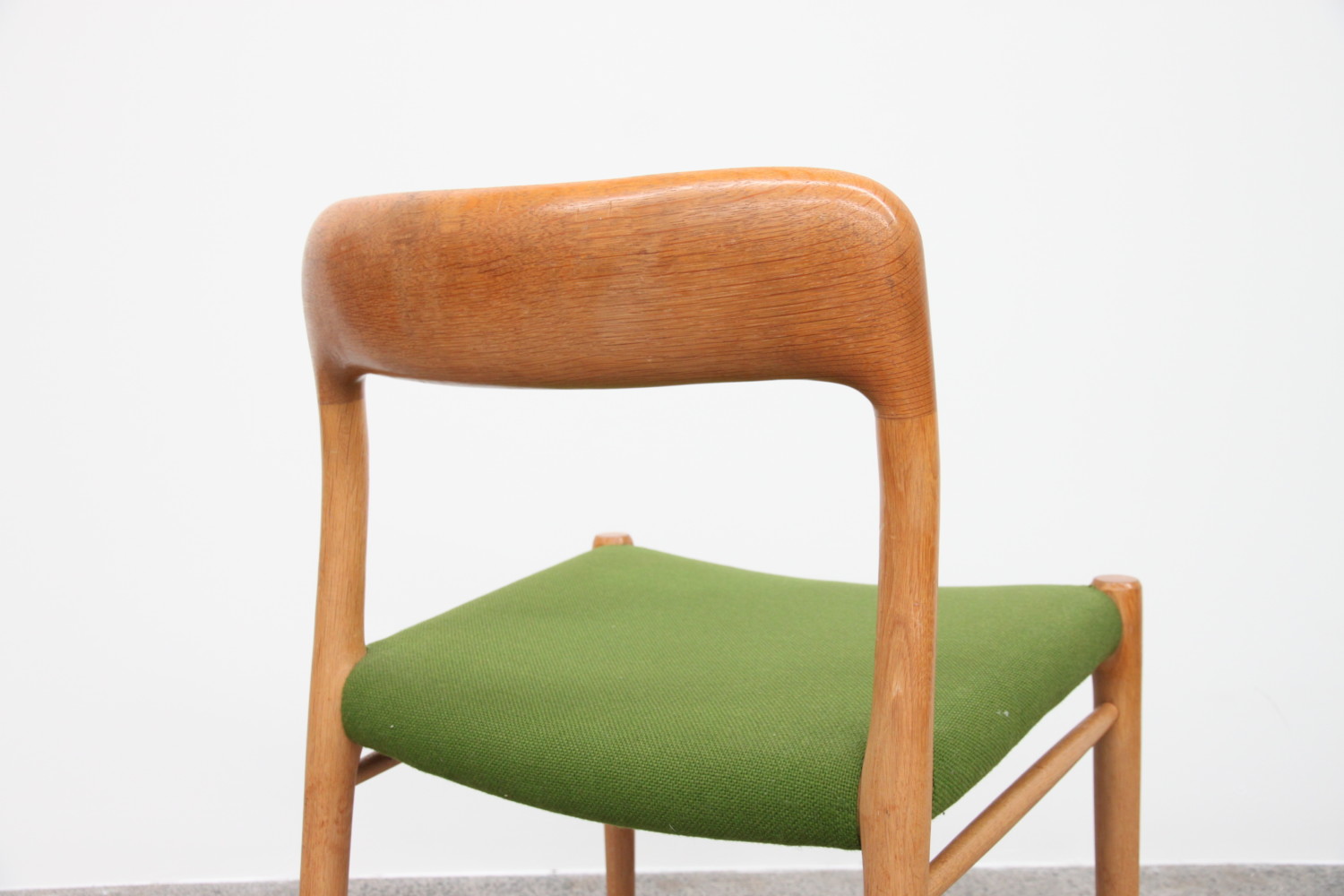 Oak Dining Chairs by Niels Moller
