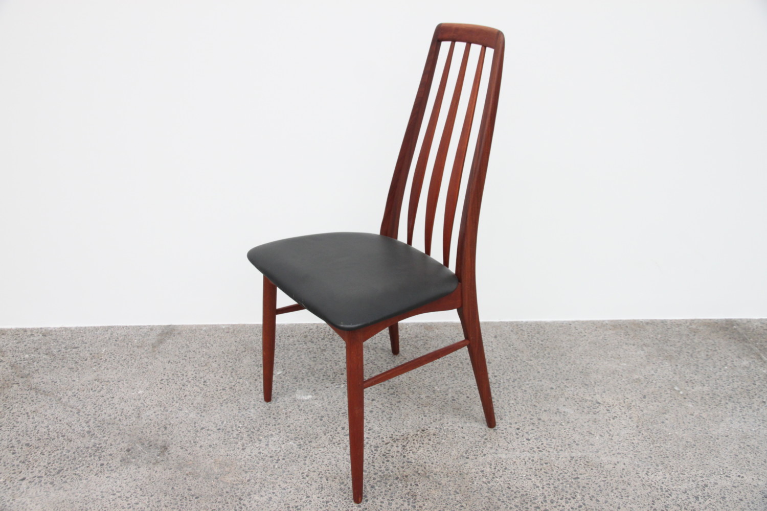 Danish High Back Dining Chairs by Niels Koefoed
