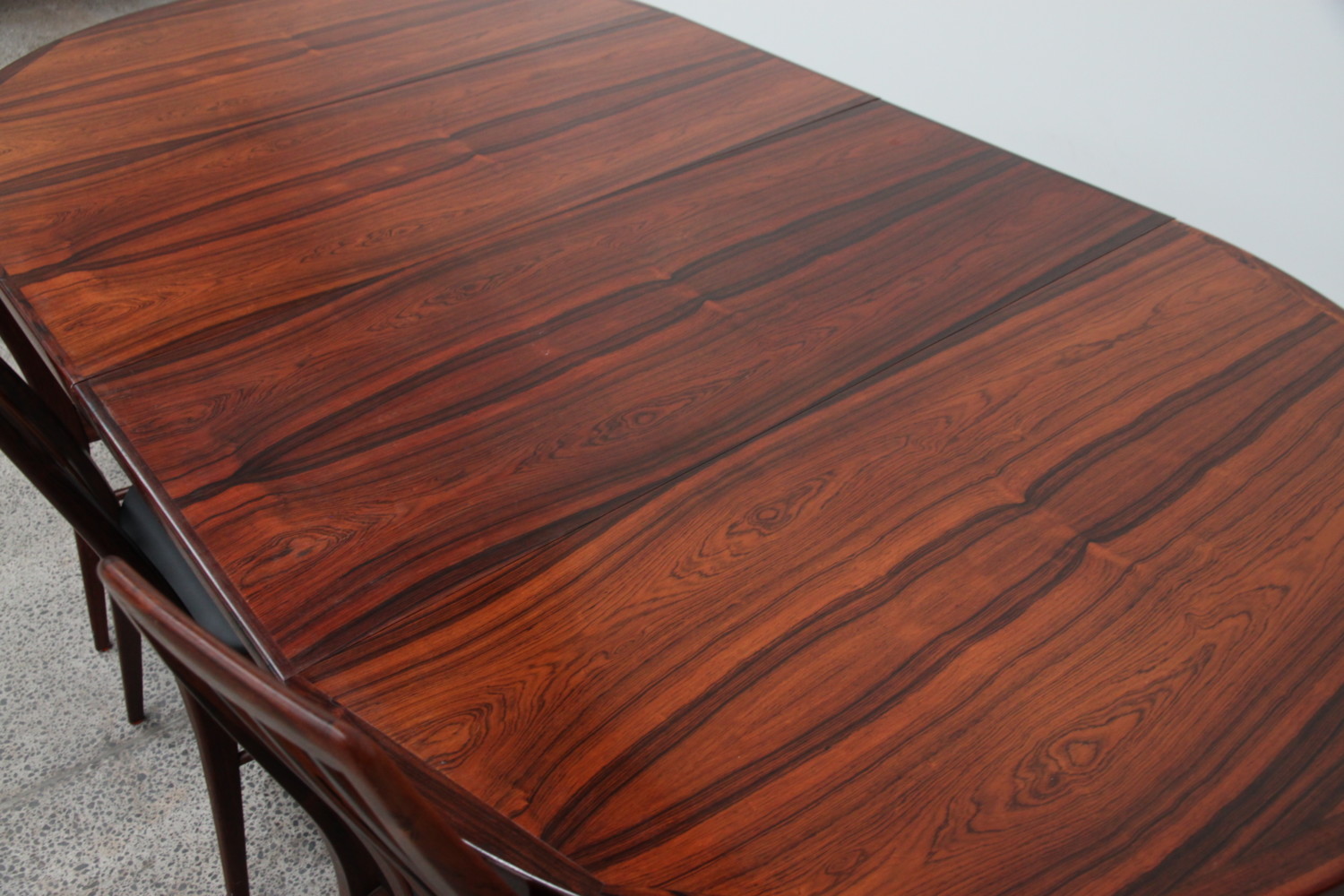 Extendable Rosewood Dining Table By IB Kofod Larsen