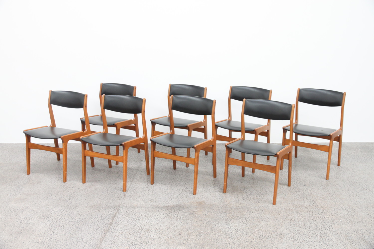 x8 Danish Dining Chairs