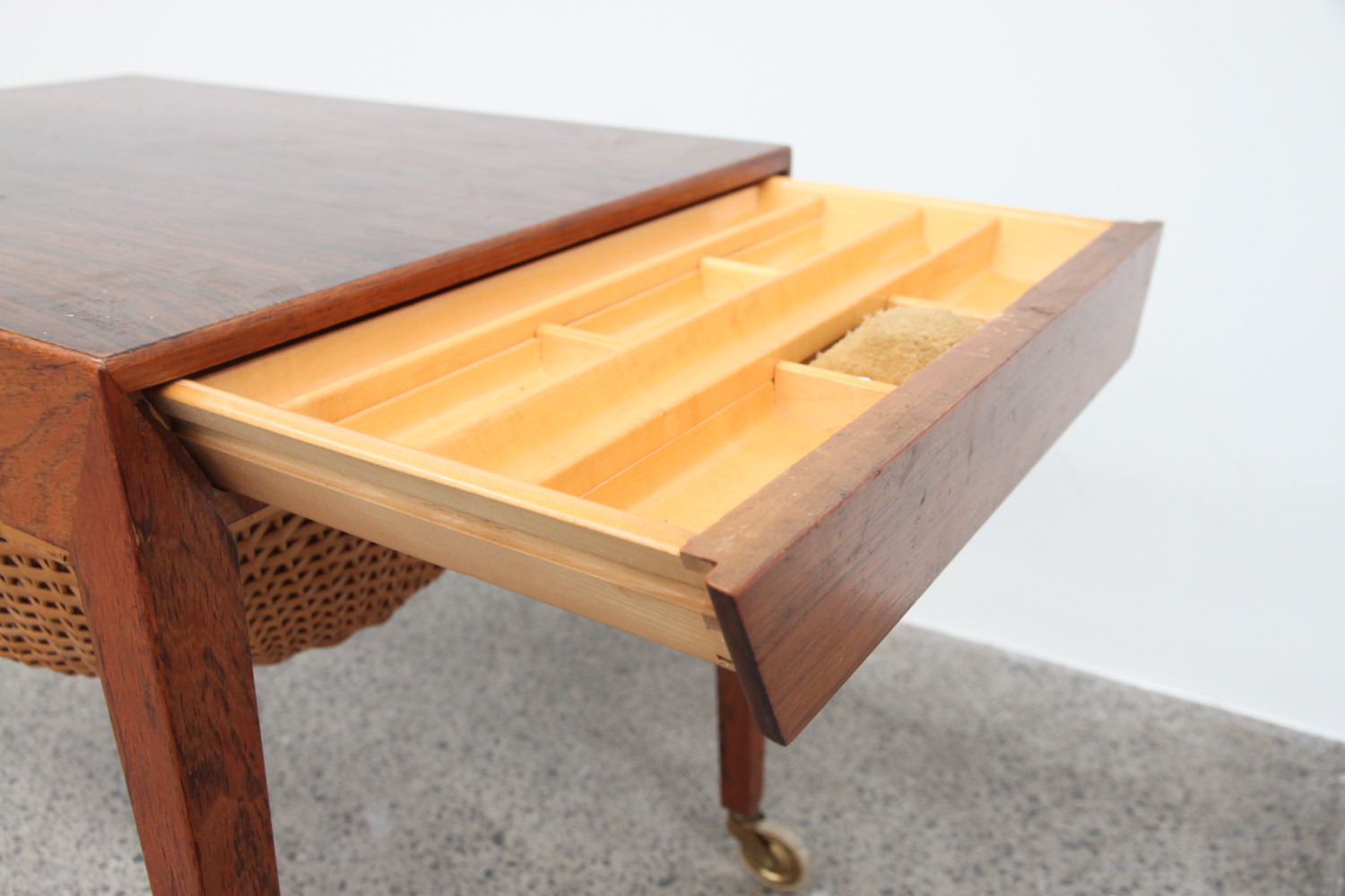 Danish Sewing Table by Severin Hansen
