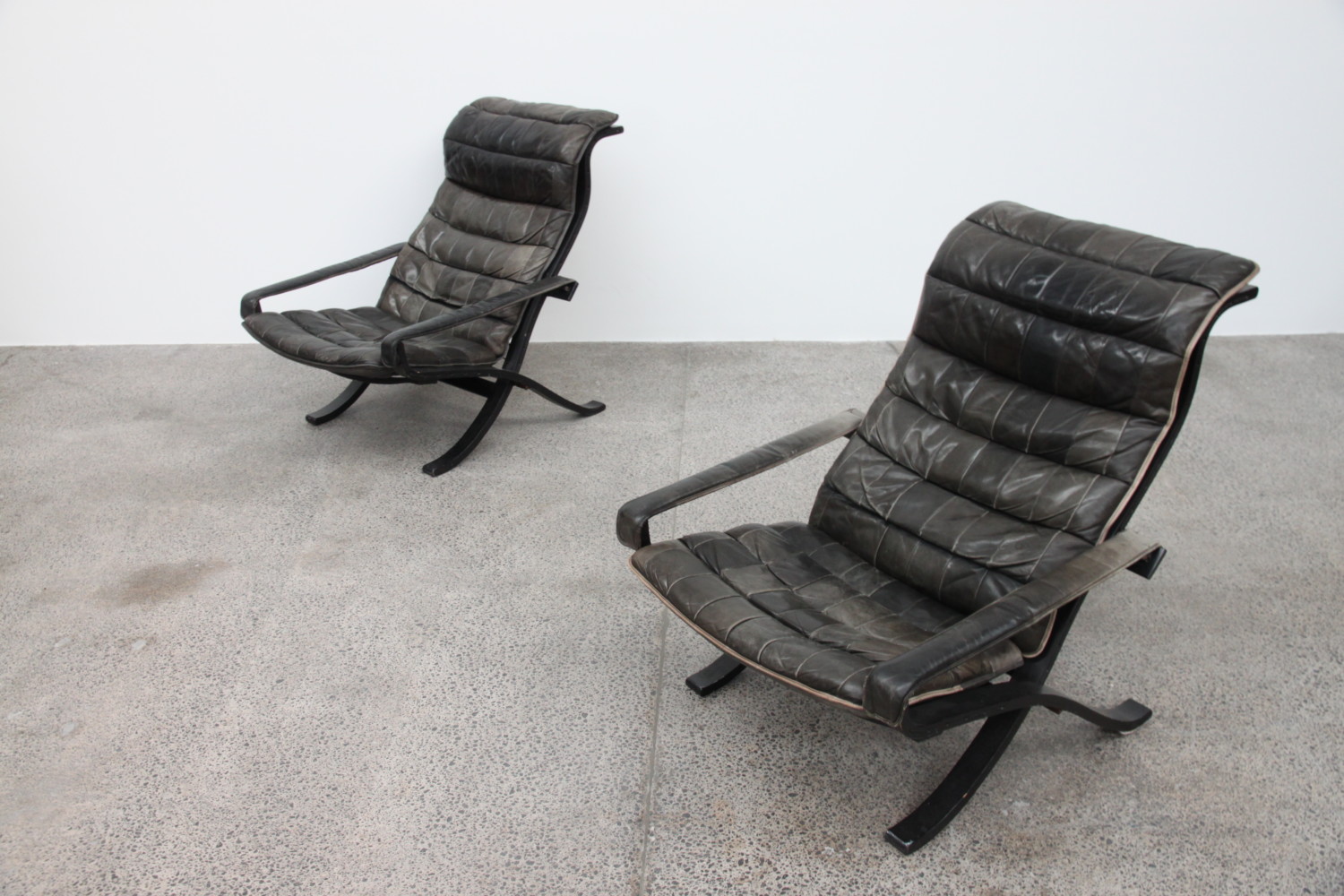 Pair of Armchairs by Ingmar Relling