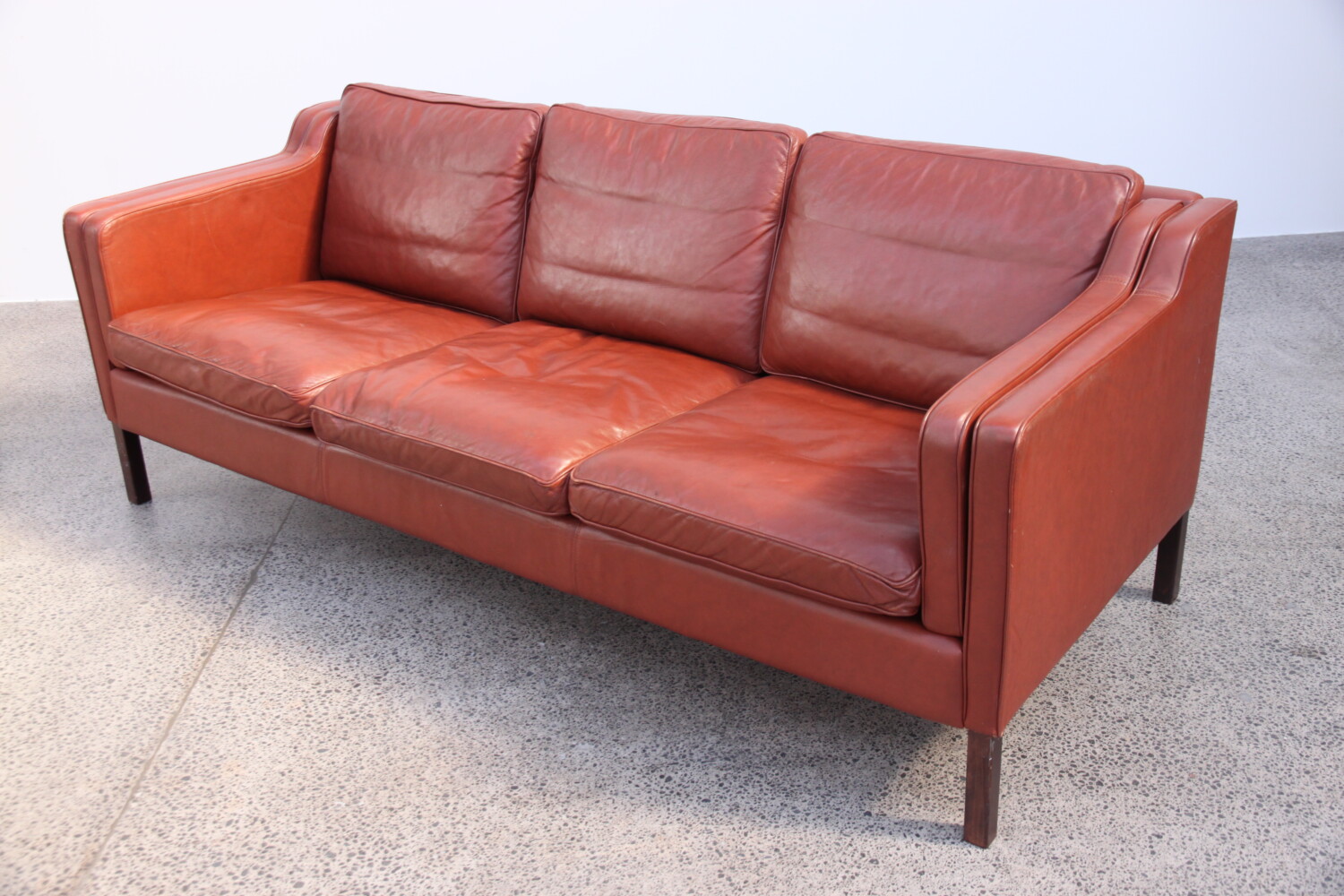 Stouby Danish Leather Sofa