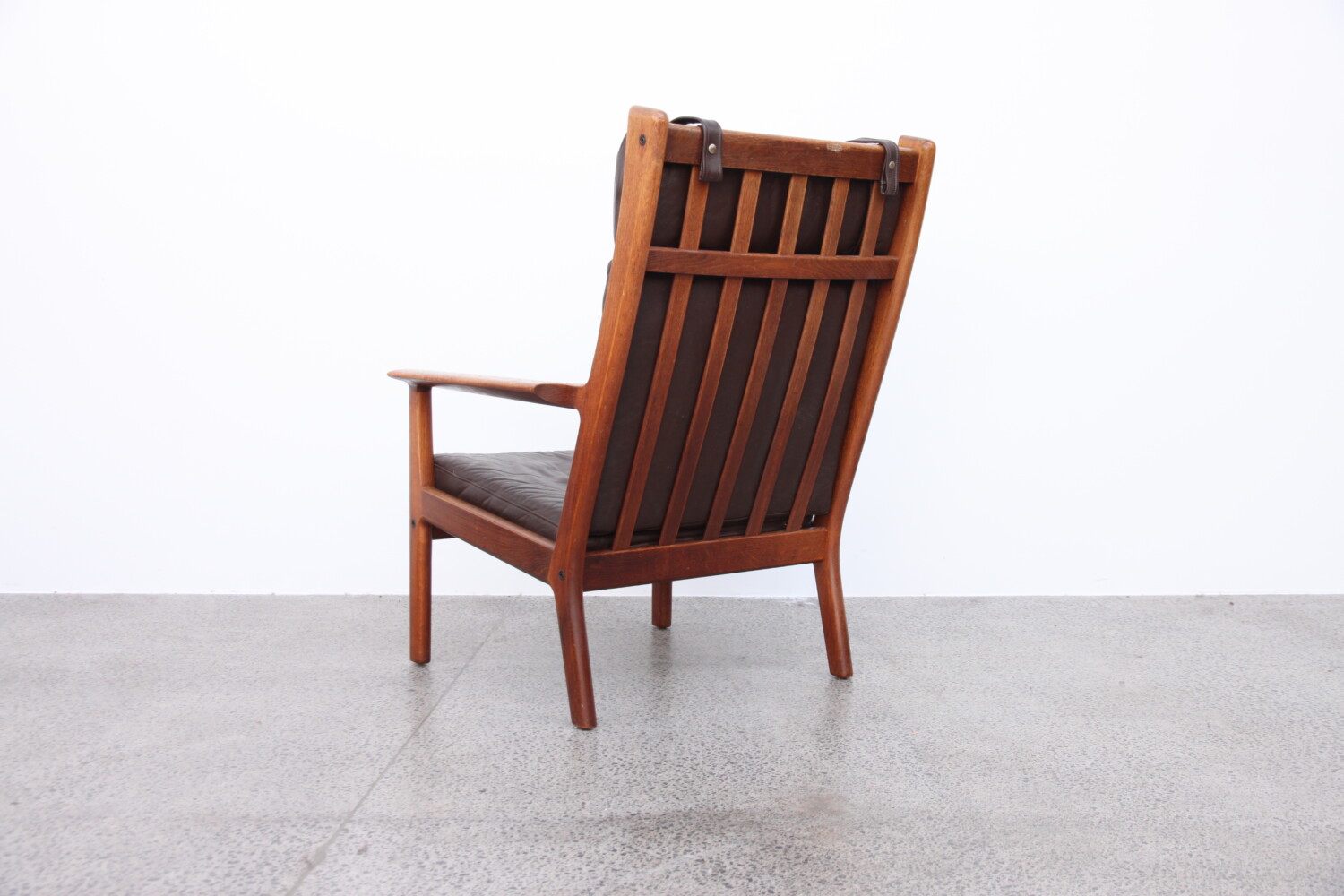 High Back Arm Chair by Hans Wegner