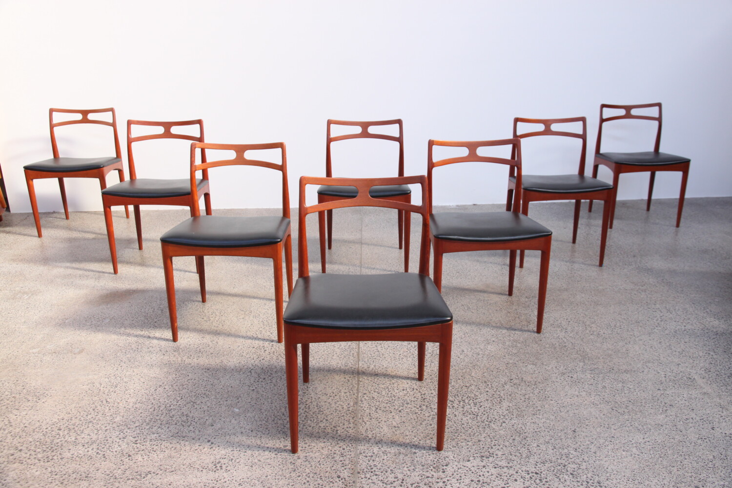 Dining Chairs by Johannes Andersen x8