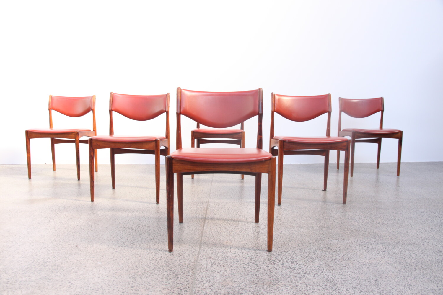 Leather Danish Dining Chairs