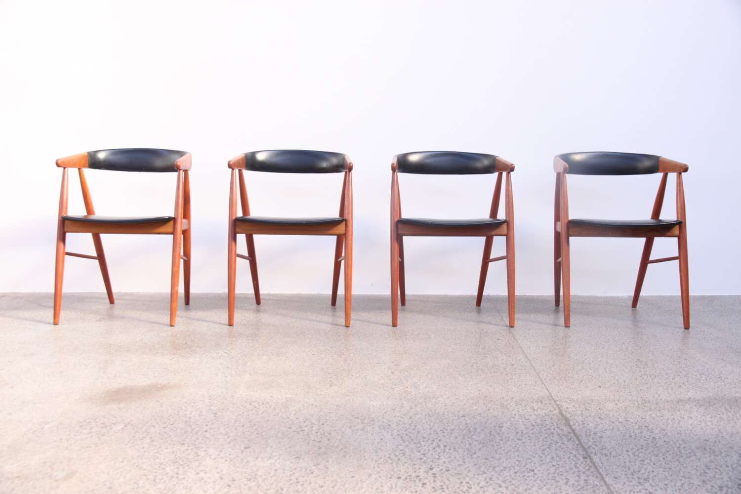 Danish Dining Chairs x4
