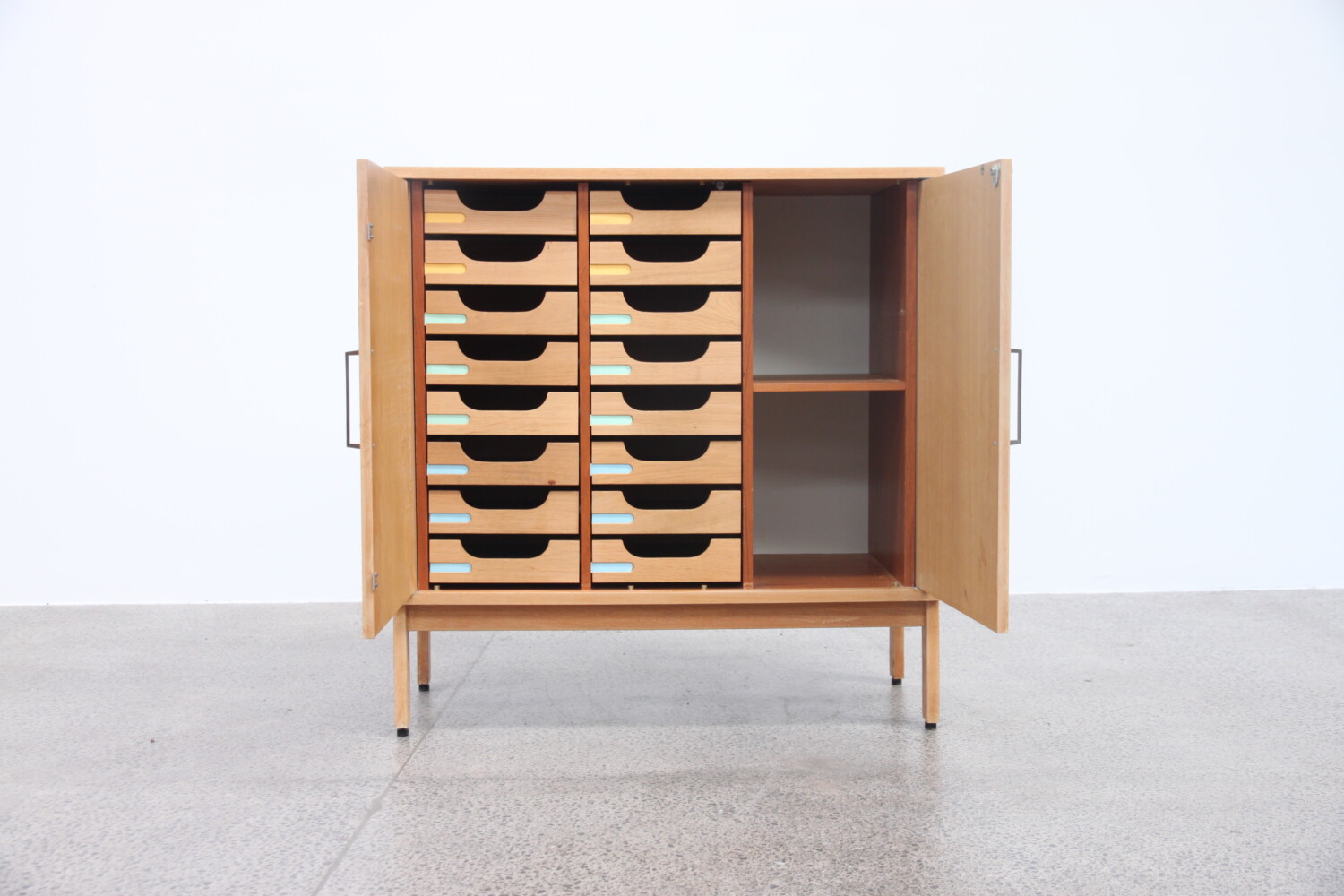 Oak Filing/Liquor  Cabinet