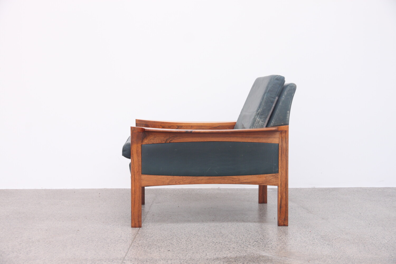 Leather Armchair By Arne Wahl Iverson