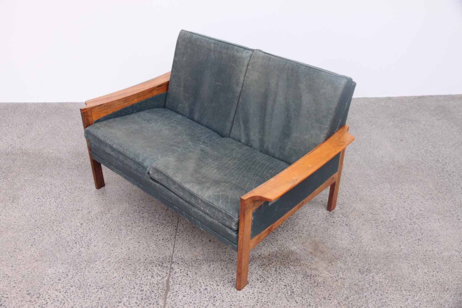 Leather Sofa by Arne Wahl Iverson