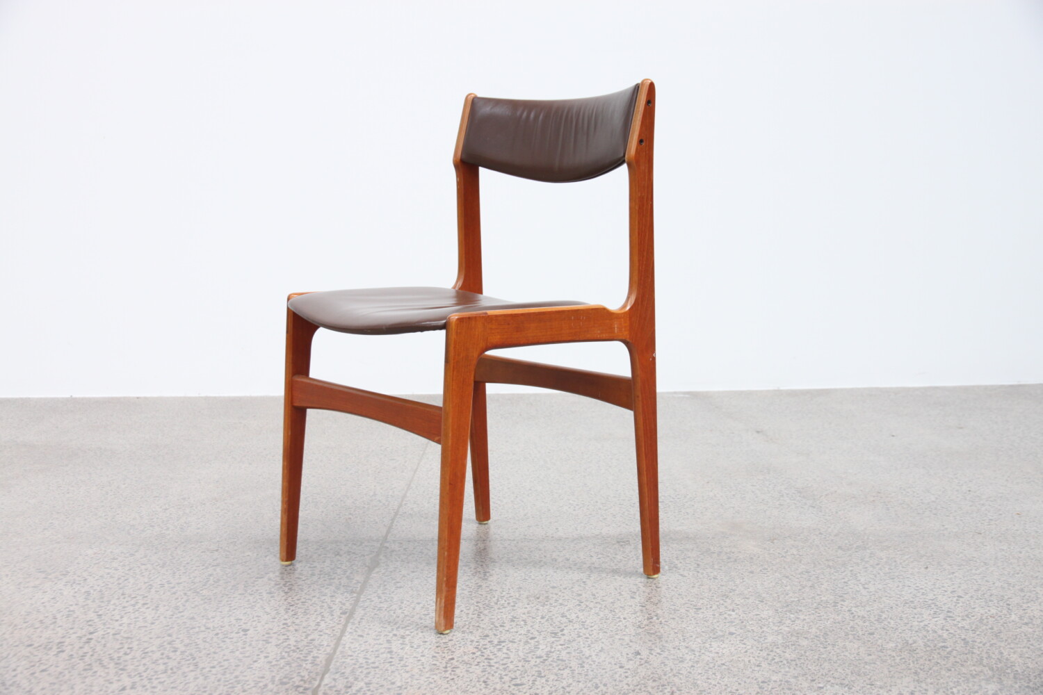 Dining Chairs by Erik Buch Leather