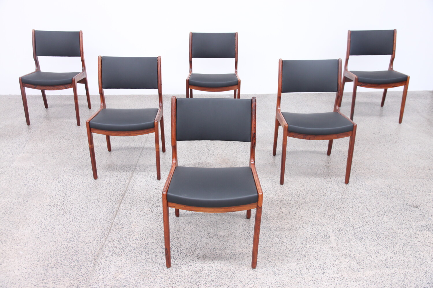 Six Dining Chairs by Erik Buch
