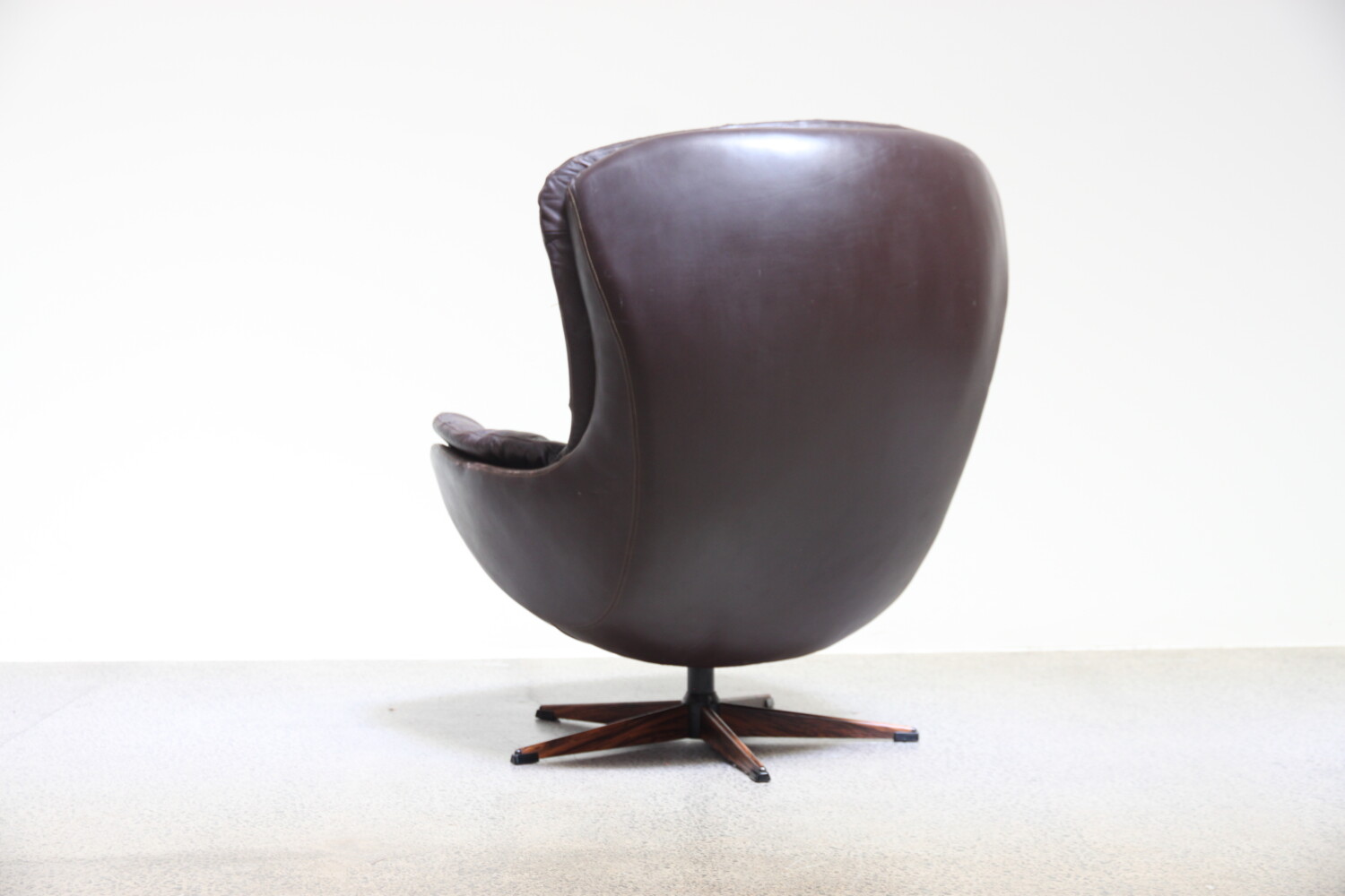 Swivel Chair and Footstool by H.W Klein