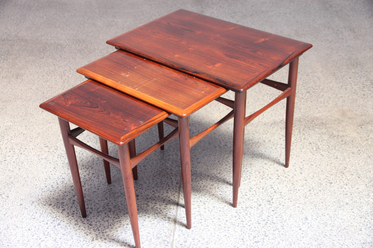 Rosewood Nest of Tables