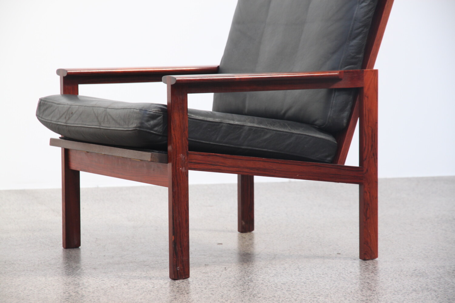 Armchair and Footstool by Illum Wikkelso