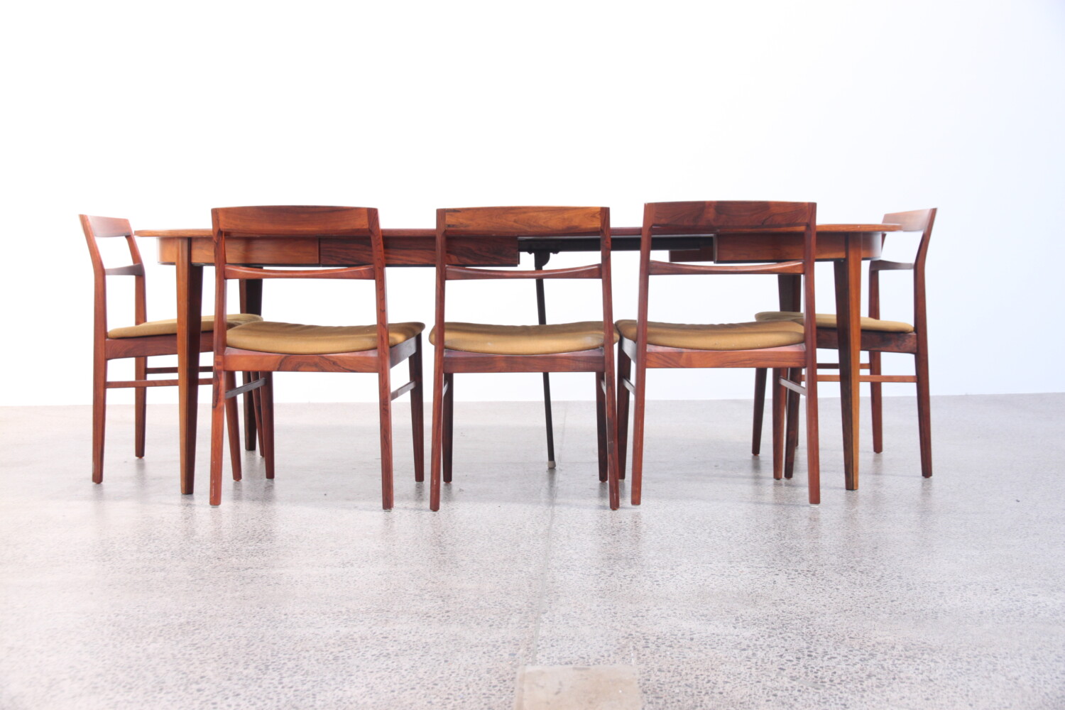 Rosewood Extendable Table by Gunni Omann
